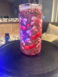 Cherries & Bows Slow Flow Glitter Cup